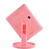 Косметическое зеркало Large 22 с LED подсветкой Pink (kz027-hbr)