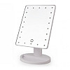 Косметическое зеркало Large 22 с LED подсветкой White (kz024-hbr)