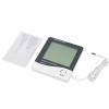 Термометр багатофункціональний Sinometer HTC-2, гігрометр, годинник, будильник, календар, зовнішній датчі