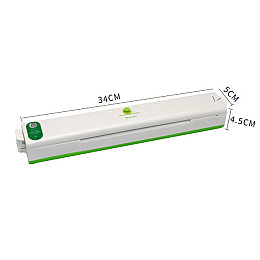 Вакууматор для продуктов Stenson TL00160 17х25 см Зеленый