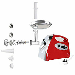 Электрическая мясорубка соковыжималка Domotec MS-2019 2800 Вт Красная