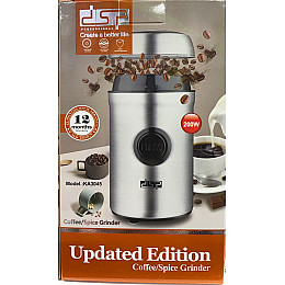 Електрична кавомолка для кавових зерен та спецій DSP KA-3045 об'ємом 75г та потужністю 200 Вт