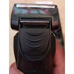 Електробритва Gemei сіткова з триммером Зелено-чорна (GM-7110-green)