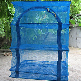 Сетка для сушки овощей и фруктов 3 яруса Stenson МS-636 30×30×60см