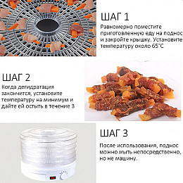 Сушарка для овочів та фруктів Royals Berg електрична 800W