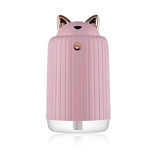 Портативный мини-увлажнитель воздуха Fuliying в форме кошки Розовый (AirMist200LM-P)