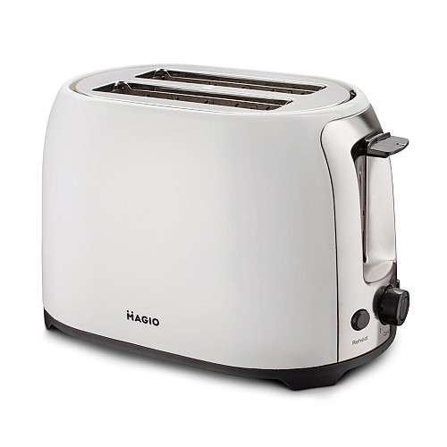 Тостер MAGIO МG-272W/750 Вт Белый