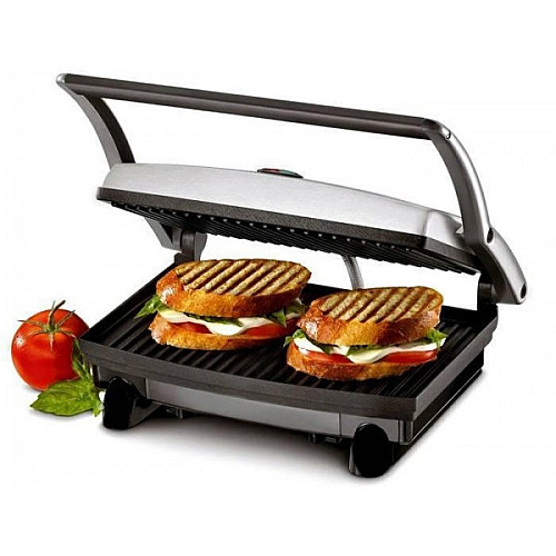 Гриль электрический прижимной Rainberg RB-5401 1500W Черный (112005)