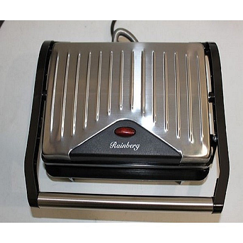 Гриль электрический прижимной Rainberg RB-5401 1500W Черный (112005)