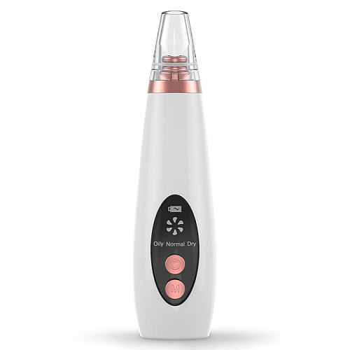 Прилад для пілінгу + Вакуумний Очисник Пор + Масажер Blackhead Remover Білий (124)