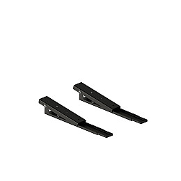 Кронштейн для микроволновой печи Кольчуга модель HD Heavy Duty Черный (комплект 2 штуки)