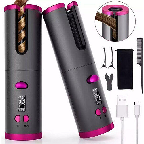 Авто-бигуди Ramindong Hair curler RD-060 Сірий (kz172-hbr)