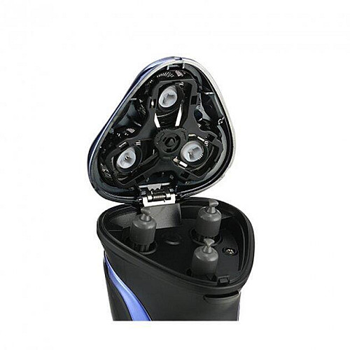 Электробритва безпроводная VGR V-306 триммер для бороды Black Blue (kz192-hbr)