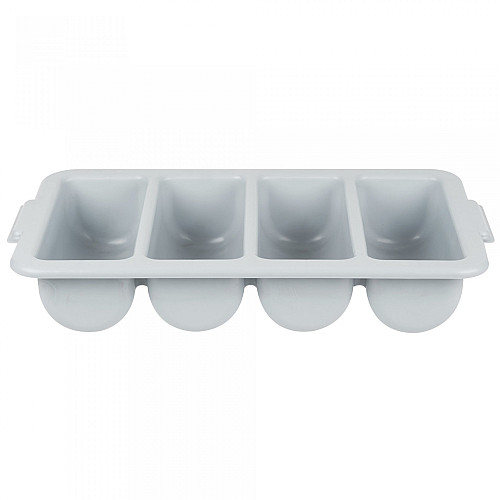 Лоток для столовых приборов One Chef 52х29х10 см Серый