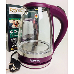 Чайник электрический стеклянный Rainвerg RB-701