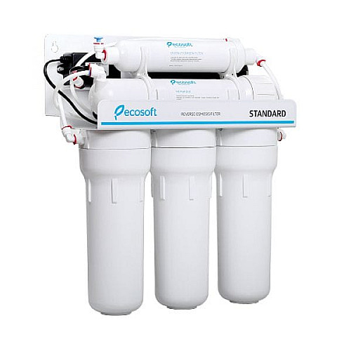 Фільтр зворотного осмосу Ecosoft Standard з насосом MO550PECOSTD