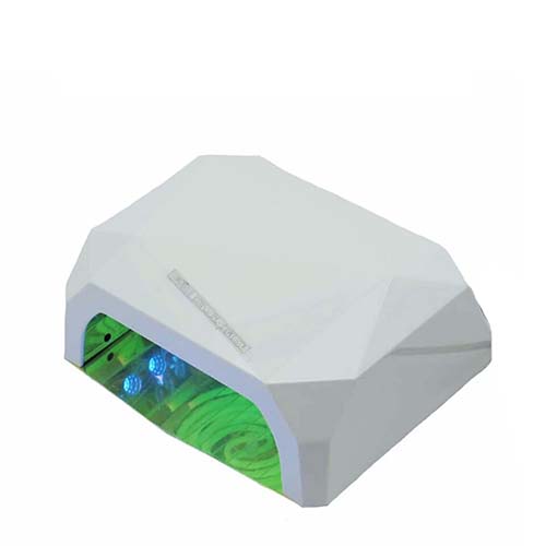 Лампа SalonHome T-152045-1 Diamond 36W для манікюру та педикюру White