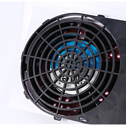 Витяжка манікюрна SalonHome T-Х8586 з двома витяжками та лампою-підсвічуванням