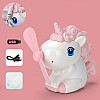 Мини-вентилятор для охлаждения воздуха FunnyFan Mini Unicorn Единорог портативный с питанием от USB Розовый