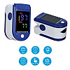 Пульсоксиметр электронный на палец Healer Oximeter 5309 LED пульсоксиметр+Батарейки+Черные спортивные часы