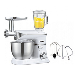 Кухонний стаціонарний комбайн 1300 Вт DSP KM3031 White