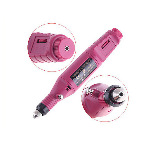 Машинка для полировки ногтей маникюра педикюра Спартак фрезер MM 300 Pink