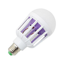 Светодиодная лампочка BTB уничтожитель комаров 2 в 1 E27 9W 220V (56148)
