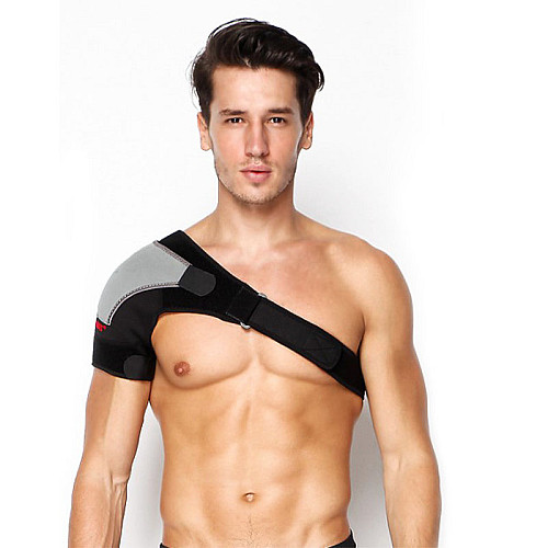 Фиксатор плечевого сустава поддержка для спины Aolikes A-1697 Right One Size Back + gray