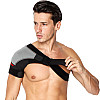 Фиксатор плечевого сустава поддержка для спины Aolikes A-1697 Right One Size Back + gray