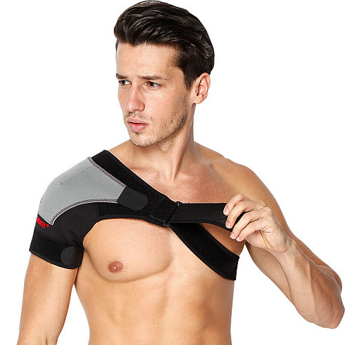 Фиксатор плечевого сустава поддержка для спины Aolikes A-1697 Right One Size Back + gray