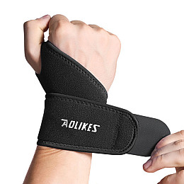 Бандаж-фиксатор запястья Aolikes A-7937 15-22 см Черный (8137-30255)
