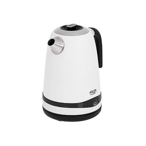 Чайник электрический с регулятором температуры Adler AD 1295w 1.7 л Белый
