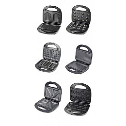 Сендвичниця 6 в 1 Domotec MS-7706