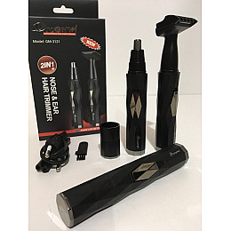 Триммер бритва для стрижки волосся на обличчі, в носі і вухах Gemei GM-3121