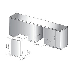 Посудомийна машина Whirlpool WSIC 3M27 C