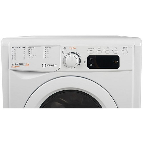 Стирально-сушильная машина автоматическая Indesit EWDE 71280 W EU
