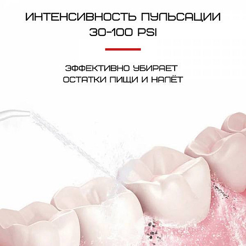 Портативный ирригатор зубной NiceFeel 3 Режима Водонепроницаемый FC2550 Голубой (398)
