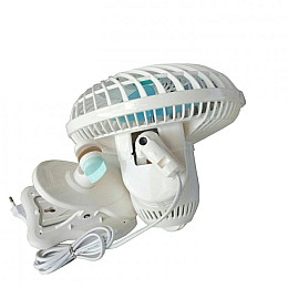 Вентилятор WIMPEX WX-707 Clip D6 Бело-голубой (1220)