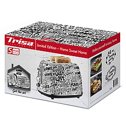 Тостер Trisa Home Sweet Home 7371.7612 з малюнком (5665)