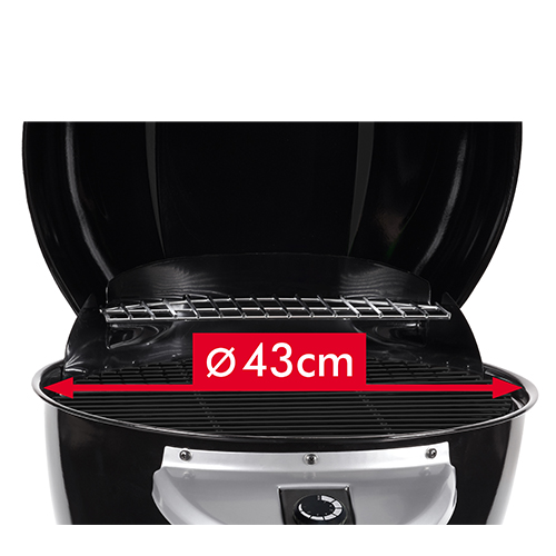 Гриль напольный Trisa 7596.4212 BBQ Star 2 in 1 Черный (5173)