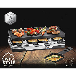Раклетниця-гриль електрична Trisa 7610.7512 Premium for 8 (5668)