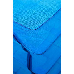 Сетка для сушки рыбы фруктов грибов Stenson "U" SF24146-45 3 яруса 45х45х68 см синяя