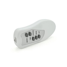 Вентилятор для підлоги з пультом Voltronic WX-1604R Синьо-білий (26403)