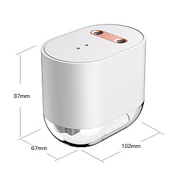 Безконтактний сенсорний диспенсер стерилізатор рук акумуляторний UV Sterilizer 44 Білий