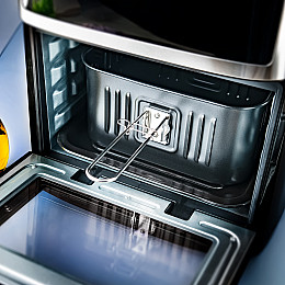 Мультипечь First FA-5053-5 Черный/Стальной (52273809)