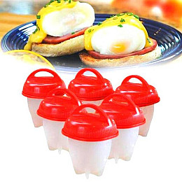 Формочки для варки яиц без скорлупы EGG Boile
