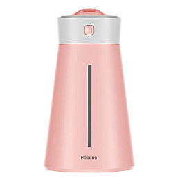 Увлажнювач повітря Baseus Slim Waist Humidifier + USB Лампа/Вентилятор DHMY-B04 Рожевий