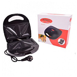 Сендвичница бутербродниця Wimpex WX-1049 750W Black