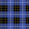 Трость телескопическая MQ Perfect MQ584 Tartan Blu - Manico Derby Nero 55-94 см Комбинированный