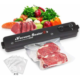 Побутовий вакуумний пакувальник Vacuum Sealer ZKFK-001 90W Black (3_01420)